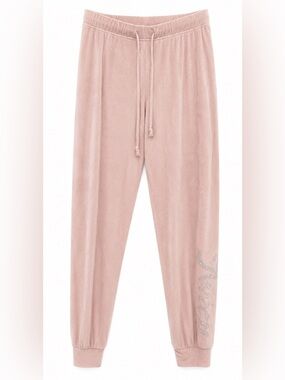 Juicy Couture Rhinestone Logo Jogger Sweatpants Size Medium